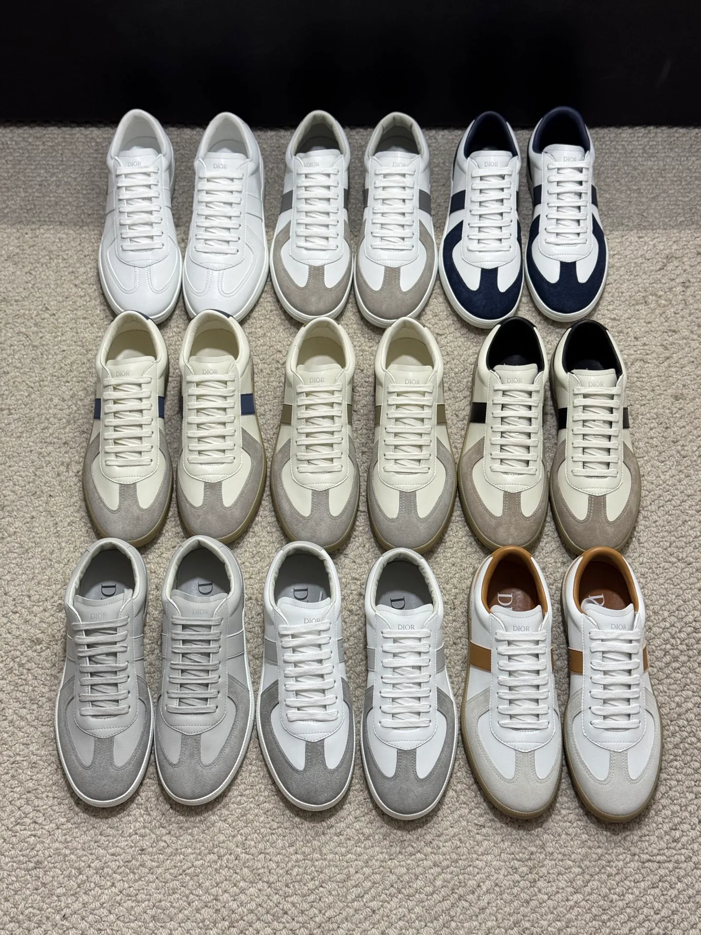 Men's Men's Shoes💰380【New Style】🎠🎠Dior🔍Top Purchasing Agency🇮🇹Di's hot style super popular sneakers are synchronized with the new product counters. The uppers are original Italian imported cowhide, the logo graphics are perfectly reproduced with complex craftsmanship necessary for fashionistas, and the imported soft sheepskin lining is Sole: The original sole is specially provided by the original factory. The exclusive movable molded sole is super comfortable. The original factory follows the order. 🔍🔍Multiple colors are available. You can enter and exit the counter at will. Welcome to compare. A must-have for trendy men. Code number: 38-44 (45 customized